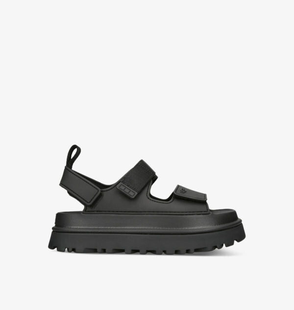 Сандалии Goldenglow с регулируемыми ремешками из плетеной ткани Ugg, черный