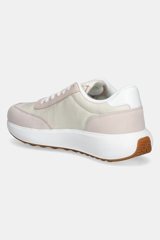 Кроссовки Athleisure Runner на шнурках микс WN Calvin Klein Jeans, бежевый — фото 3