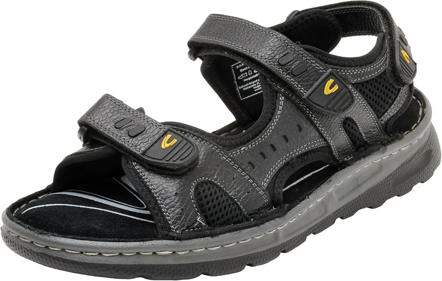 

Мужские плоские зимние ботинки Camel Active, черный