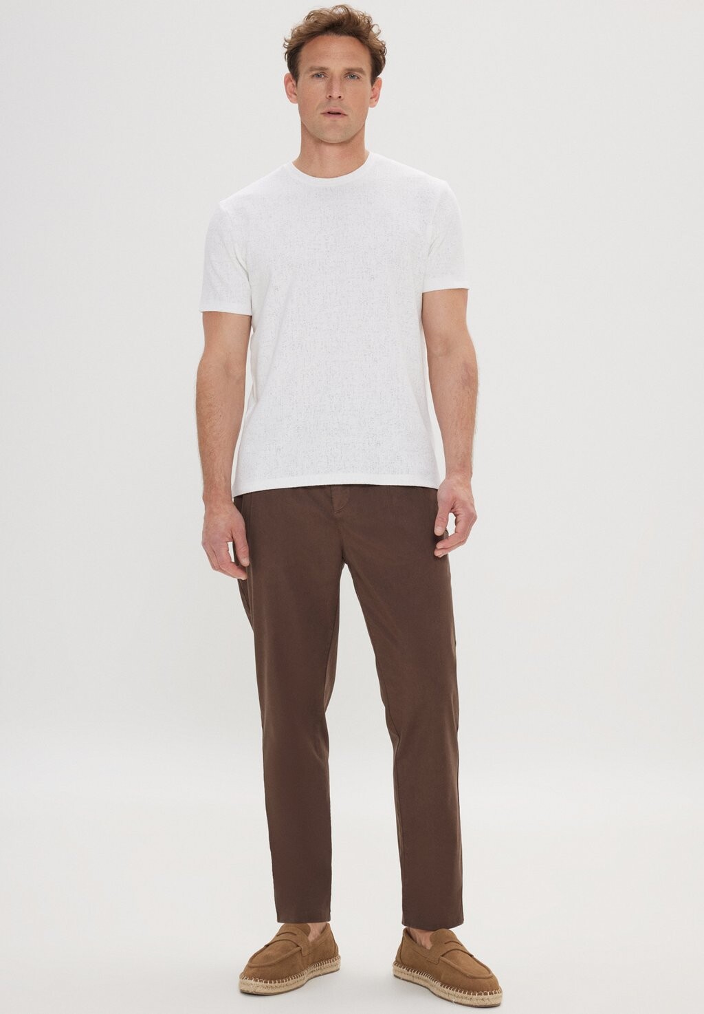 

Базовая футболка CREW NECK AC&CO / ALTINYILDIZ CLASSICS, кремовый