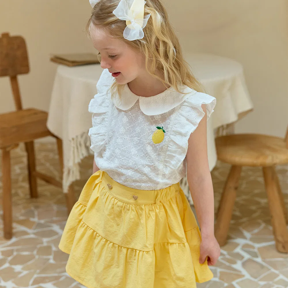 Детская блузка Sasha Eyelet от Bebetailor