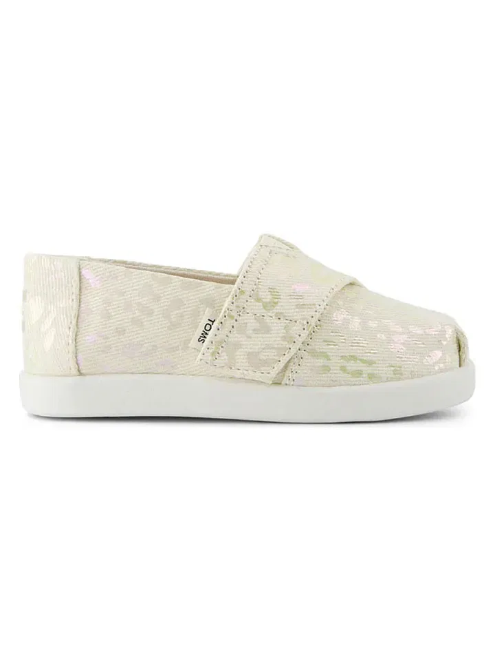 Слипперы с узором, TOMS, кремовый