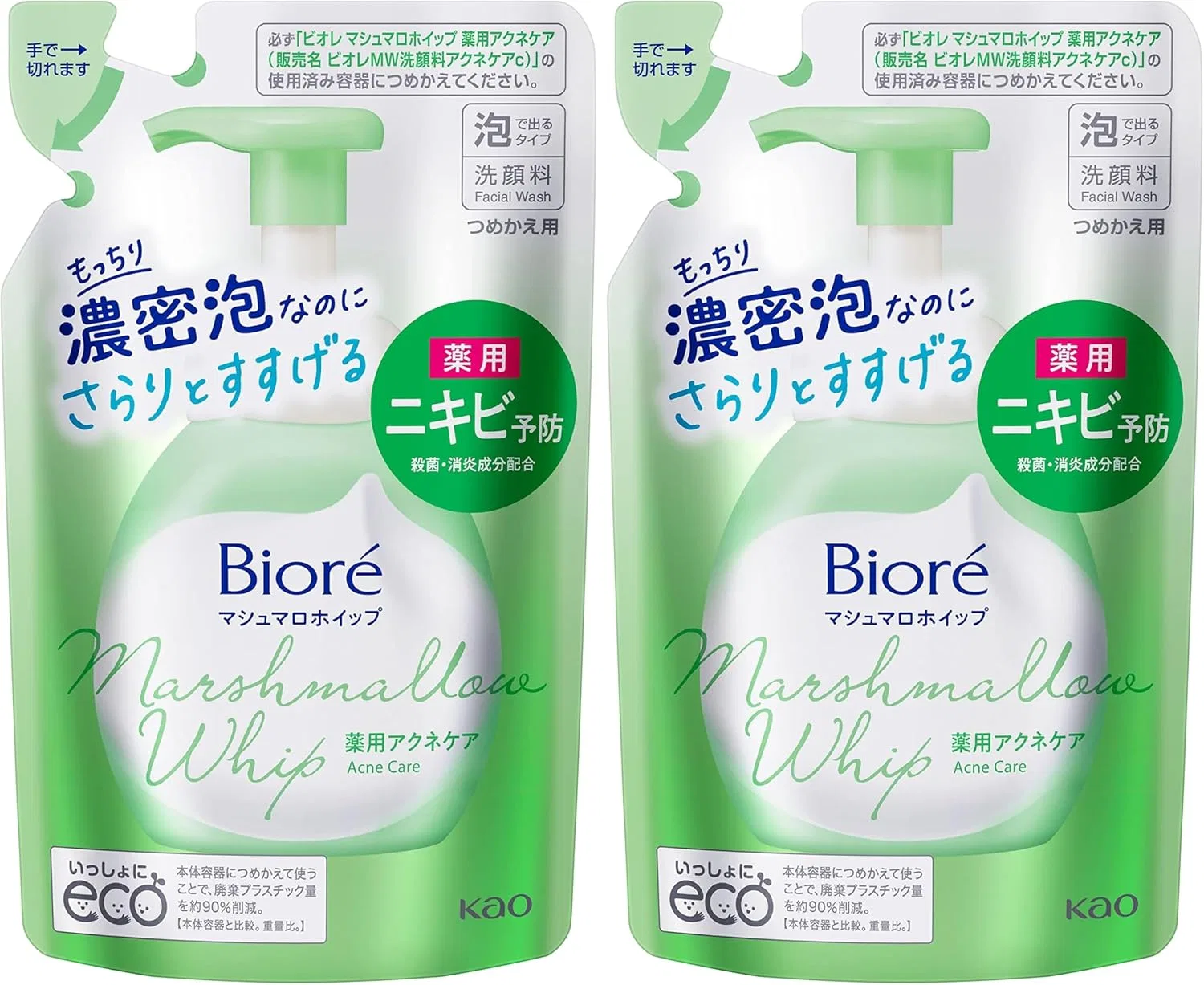 Пенка для умывания Bioré — Biore Marshmallow Whip Acne Care, 130 мл