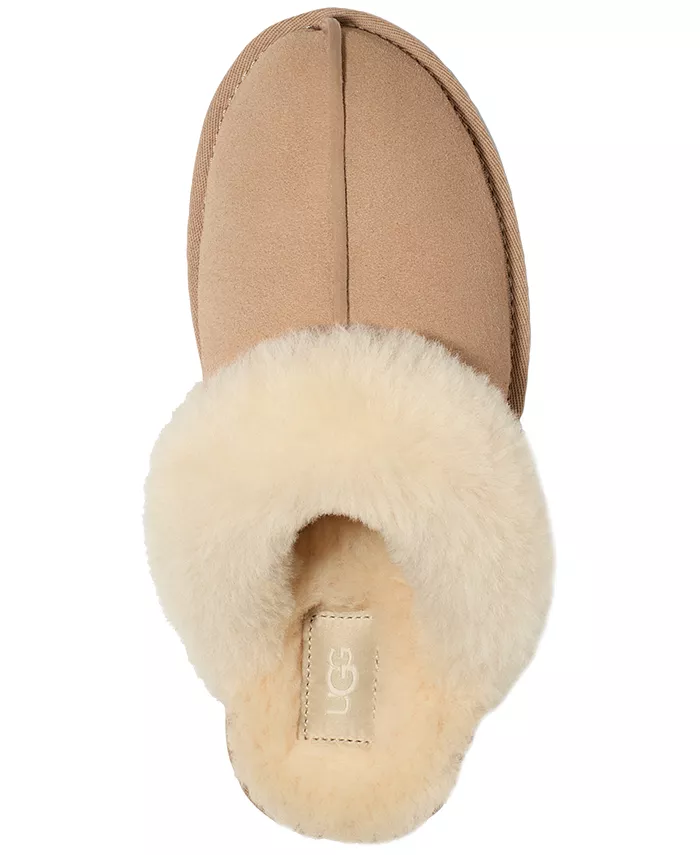 Женские тапочки Scuffette II Slip On Ugg, загар/бежевый — фото 4