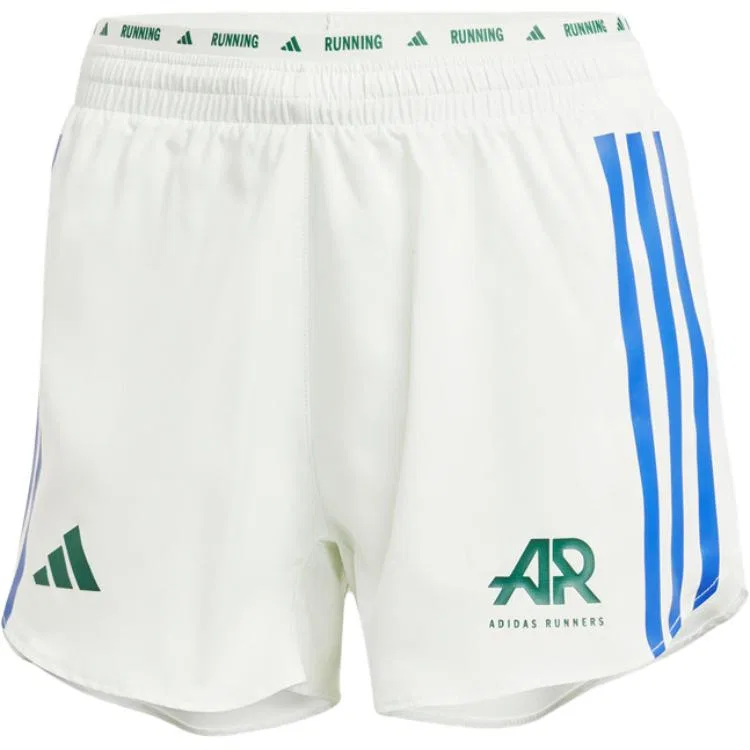 Женские беговые шорты White Adidas