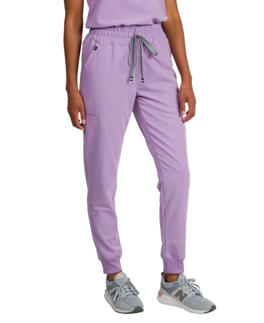 

Женские спортивные брюки Madison Mid-rise Slim Jogger Scrub Pant Medgear, Lavender