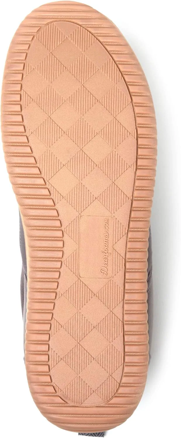 Мужские ботинки Dearfoams Spencer из микрозамши для дома и улицы с флисовой подкладкой — фото 3