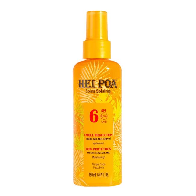 

Солнцезащитное масло для лица и тела Monoi spf6 Hei Poa, 150 мл