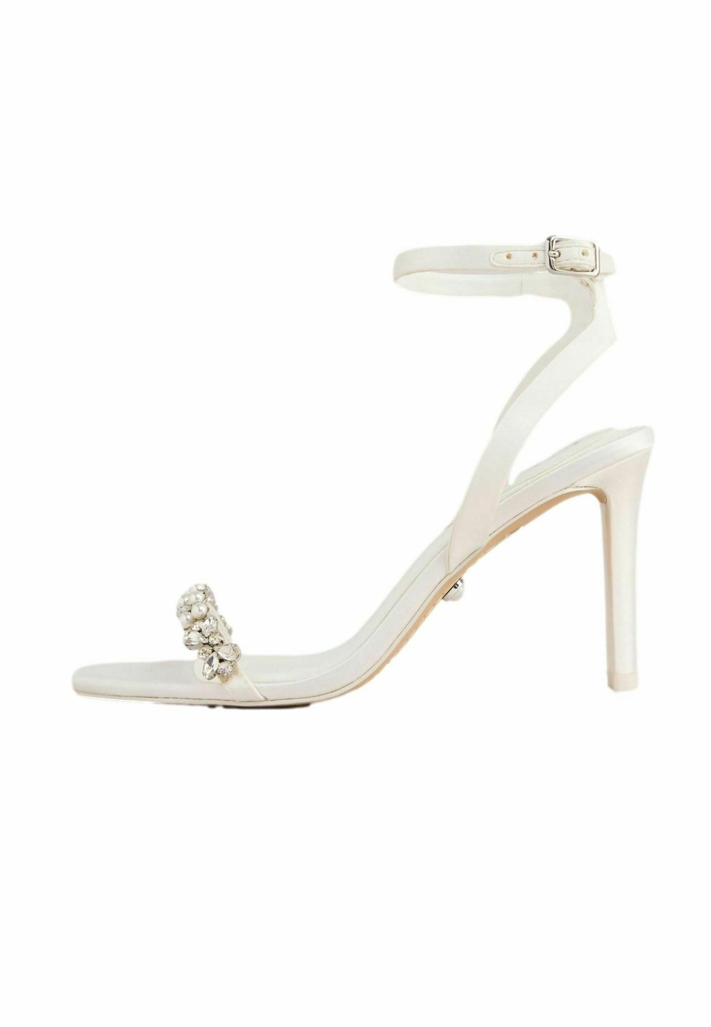 Сандалии REGULAR FIT - EMBELLISHED STRAPPY MID HEEL WEDDING - Bridal shoes Lipsy, белый
