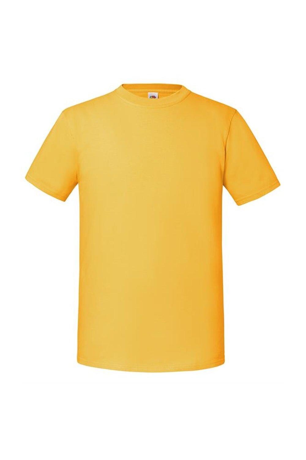 

Футболка Iconic 195 Ringspun Premium Fruit of the Loom, желтый