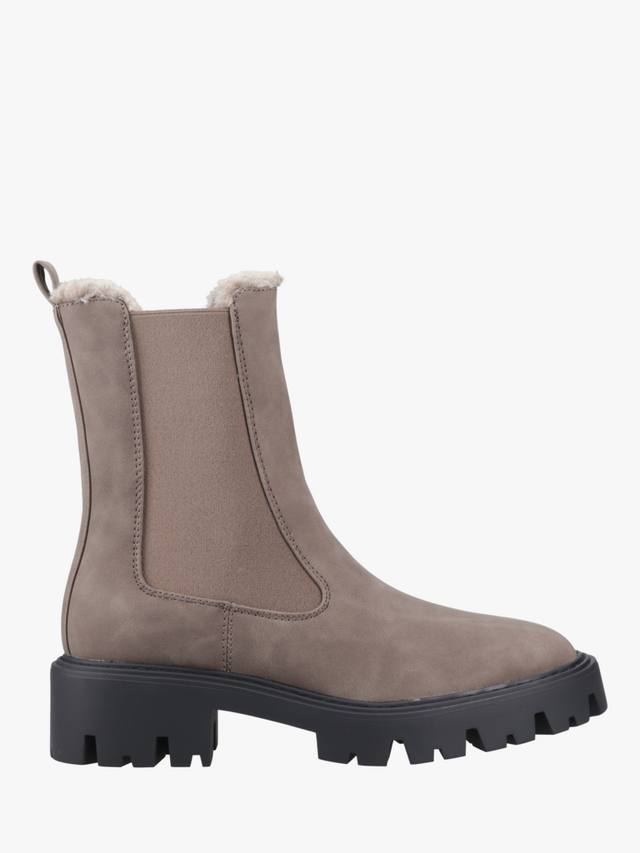 Ботинки Betty-9 с подкладкой и квадратным каблуком ONLY, Stone