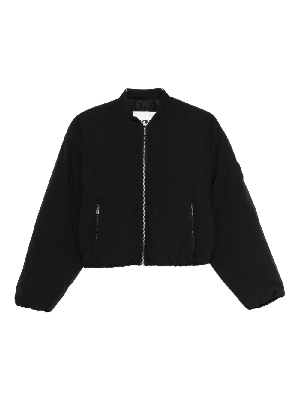 

Бомбер на молнии Dkny, черный