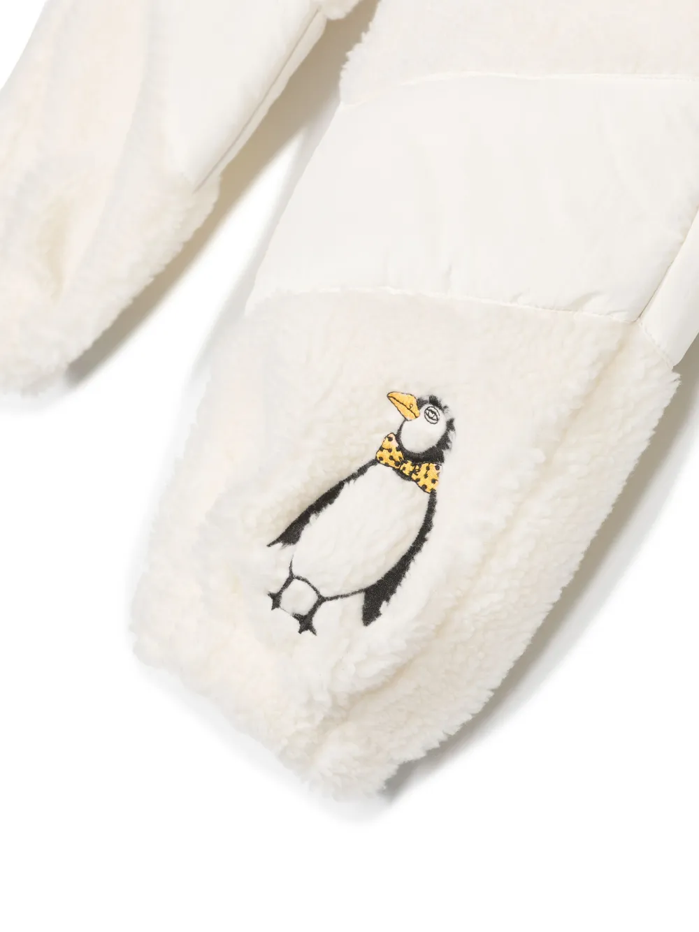 Спортивные брюки Penguin Pile в полоску Mini Rodini, белый — фото 3