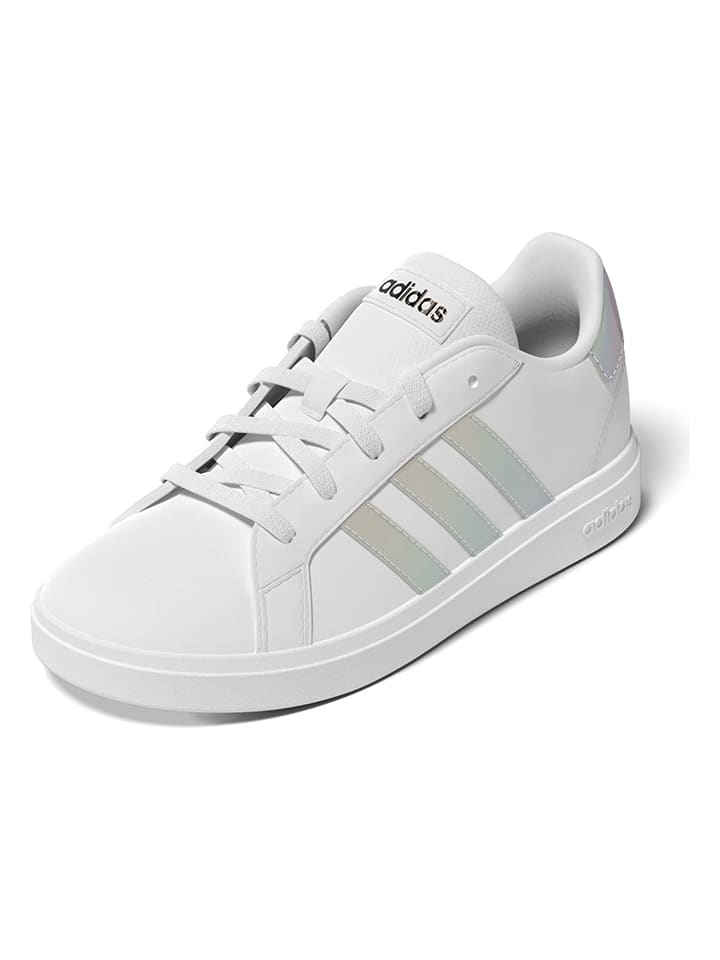 Adidas Кроссовки "Grand Court 2.0" белого цвета — фото 3