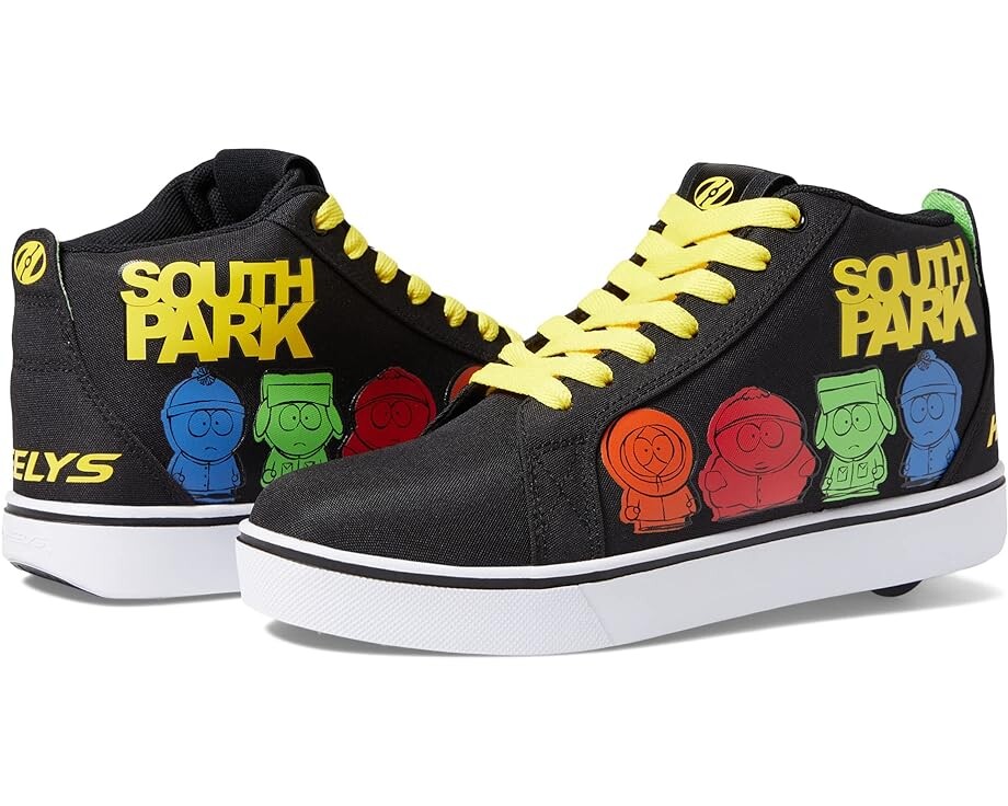 

Кроссовки Heelys Racer South Park, цвет Black/Yellow