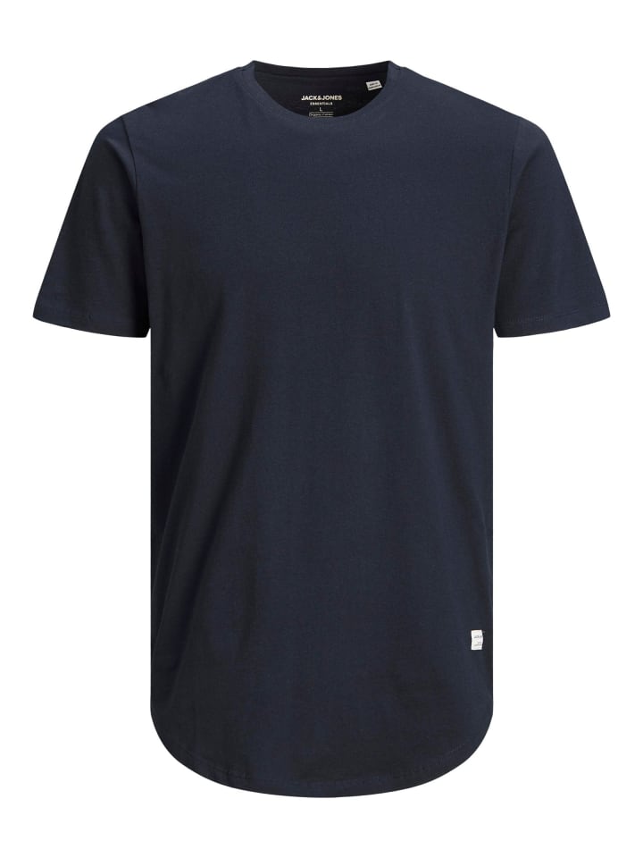 

Футболка JACK & JONES PLUS, темно-синий