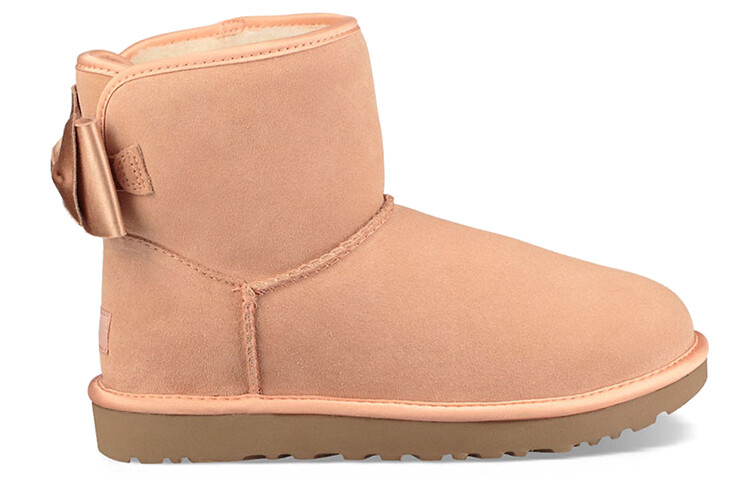 Ботинки зимние женские UGG Sunshine Powder, коралловый — фото 2