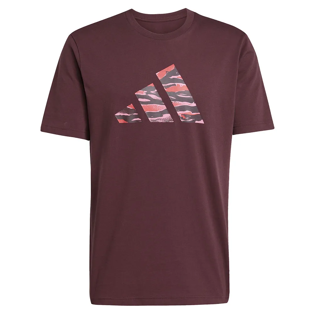 Футболка с коротким рукавом adidas Codes Camo Graphic, фиолетовый — фото 3