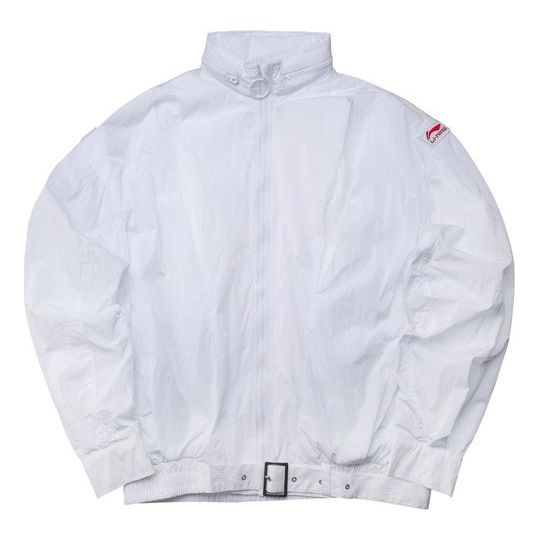 

Куртка Li-Ning Paris Fashion Week Loose Jacket 'White Red', белый