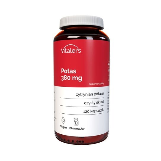 

Vitaler's, Цитрат калия 380 мг, 120 капсул. Bilovit