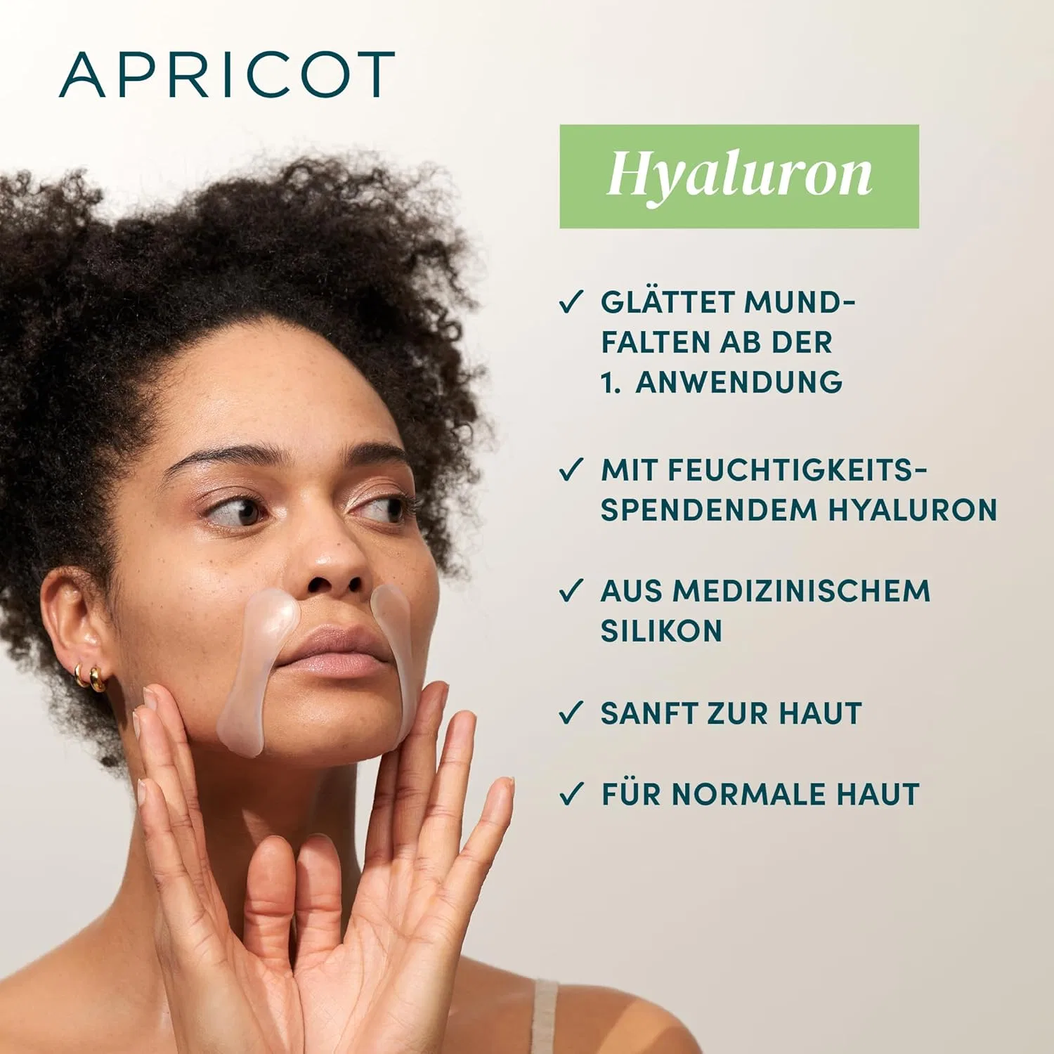 Силиконовые патчи для рта от морщин с гиалуроновой кислотой от APRICOT Apricot Beauty & Healthcare — фото 2