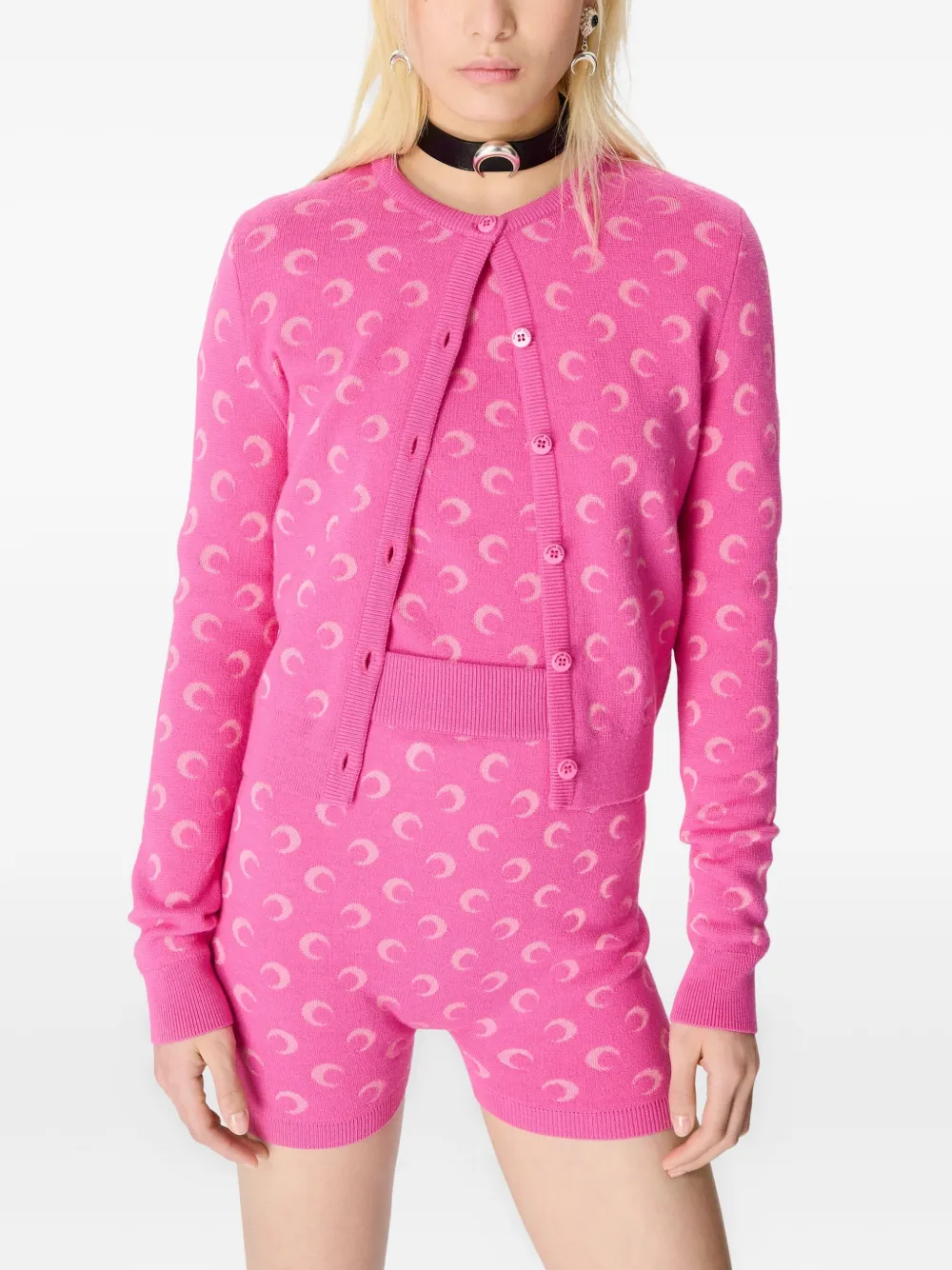 

Жаккардовые шорты Moon Marine Serre, розовый