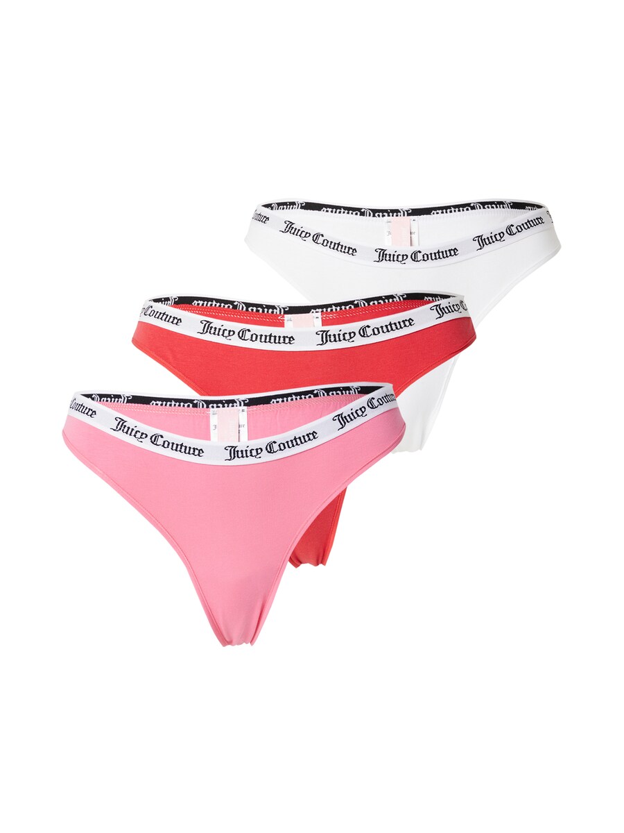 

Стринги Juicy Couture Dana, цвет Pitaya/Red/White