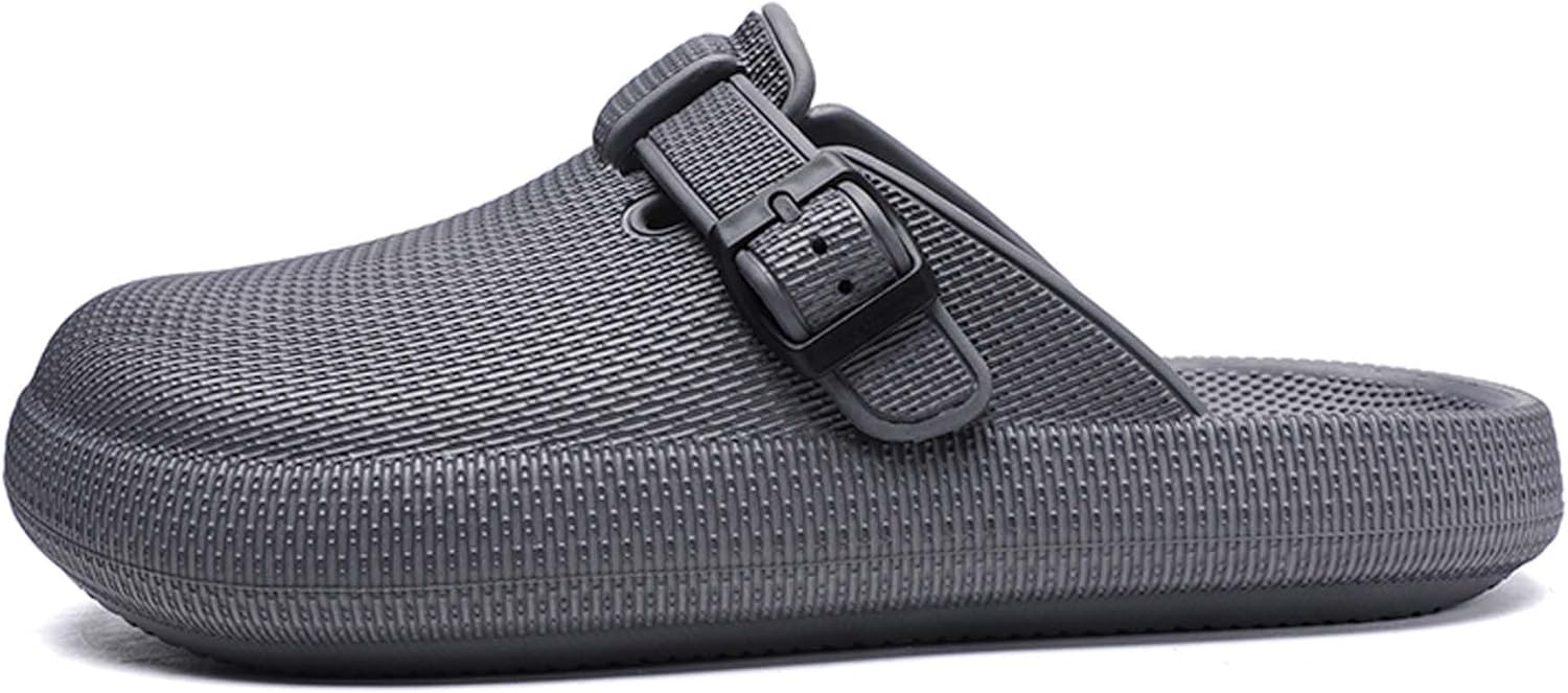 Мужские и женские садовые сабо, дышащие летние тапочки, мюли и сабо, женские сабо и мюли, женские мюли, садовые сабо Generic, серый — фото 2
