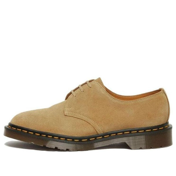 

Кроссовки 1461 made in england 'beige buck suede' Dr. Martens, бежевый