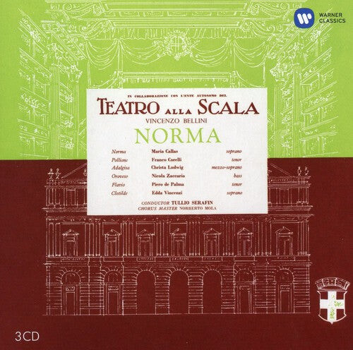 

CD диск Bellini / Callas / Ludwig / Corelli / Chorus: Norma (1960)