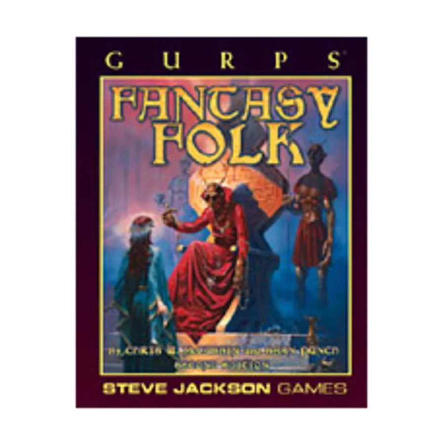

Fantasy Folk (2nd Edition), GURPS (1st-3rd Edition) - Characters, мягкая обложка