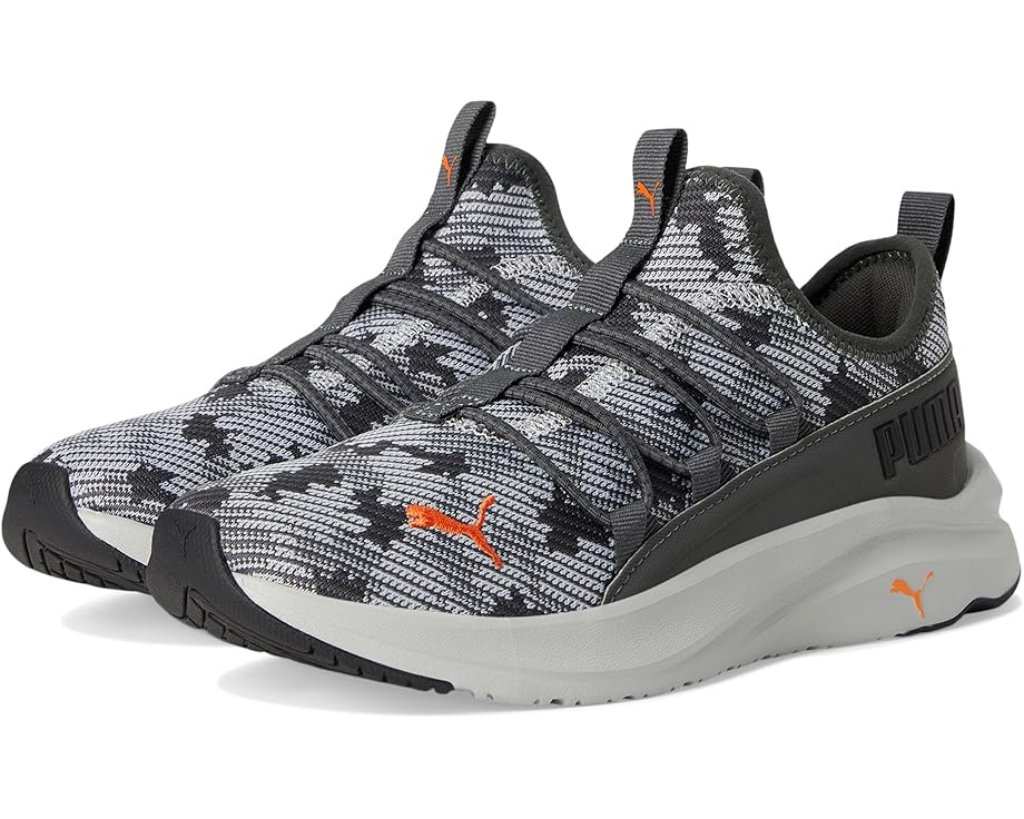 

Кроссовки PUMA Softride One4All, цвет Shadow Grey/Rickie Orange