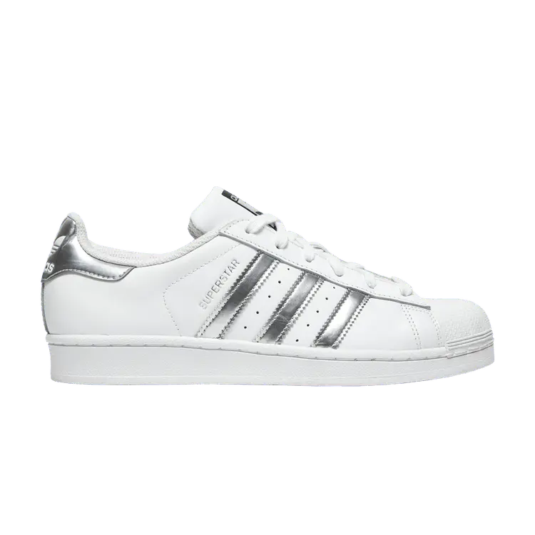 Кроссовки adidas Wmns Superstar 'White Silver Metallic', белый