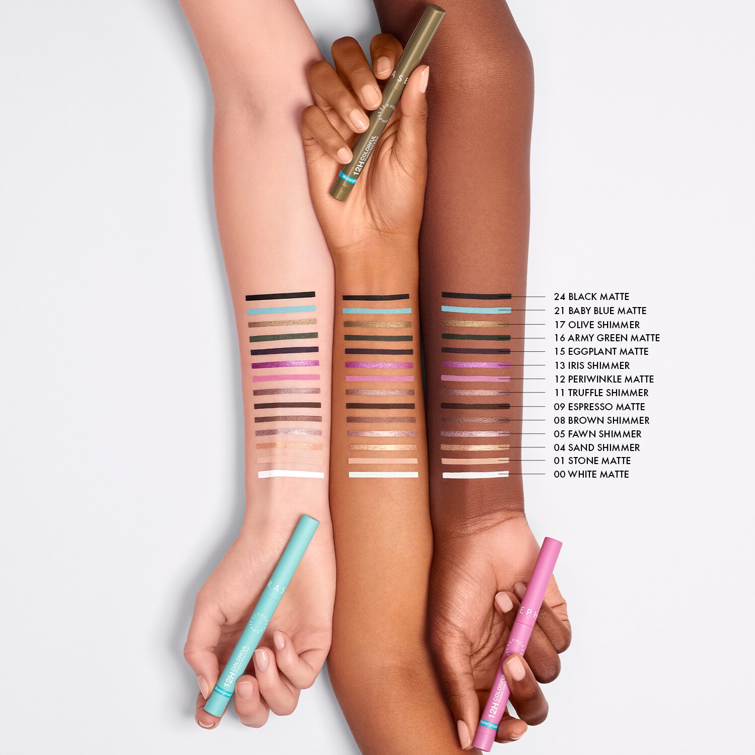 Тени для век и подводка для глаз Sephora Collection Sephora Colorful Waterproof Multi-Stick, 11 truffle shimmer — фото 3