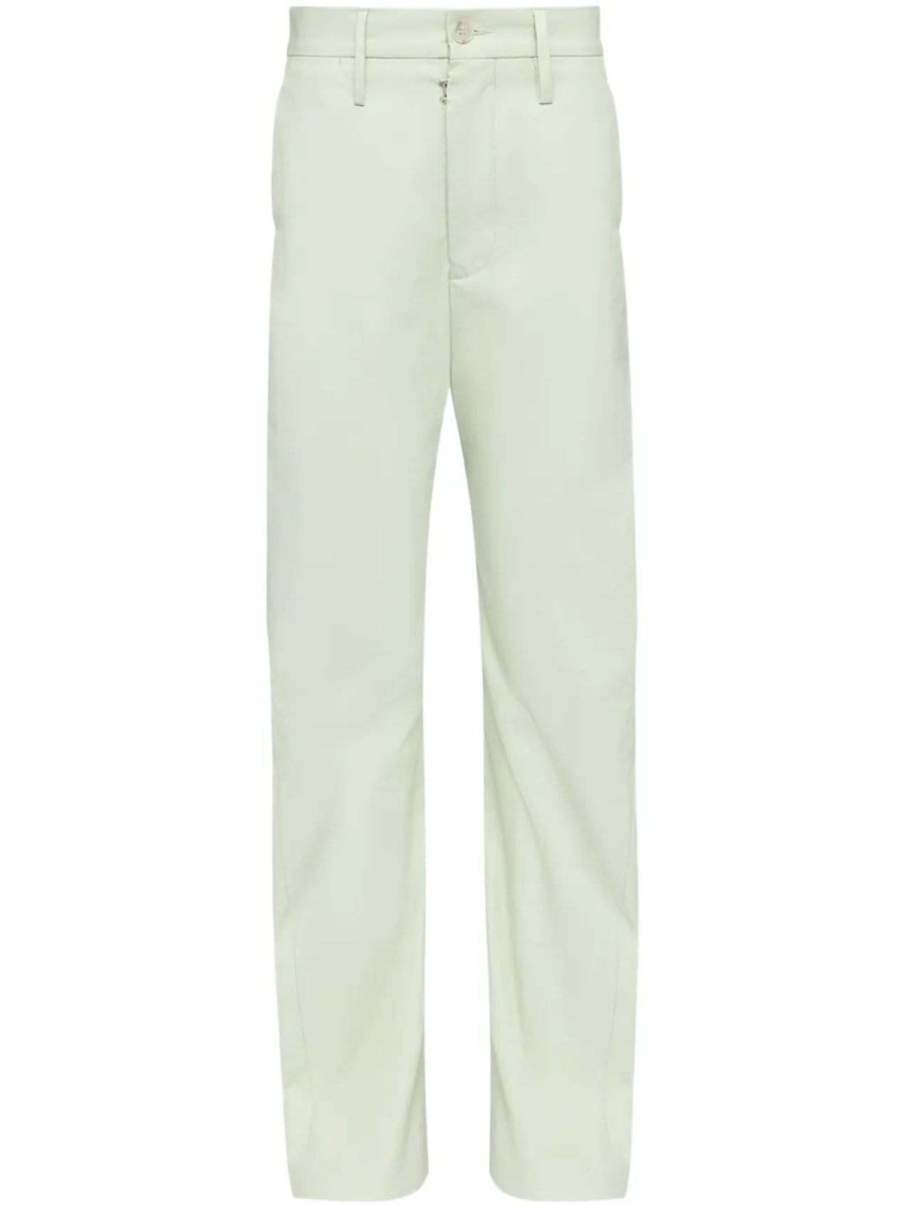 

MM6 Maison Margiela прямые брюки, зеленый