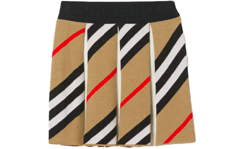 

Детская юбка Burberry, цвет Brown