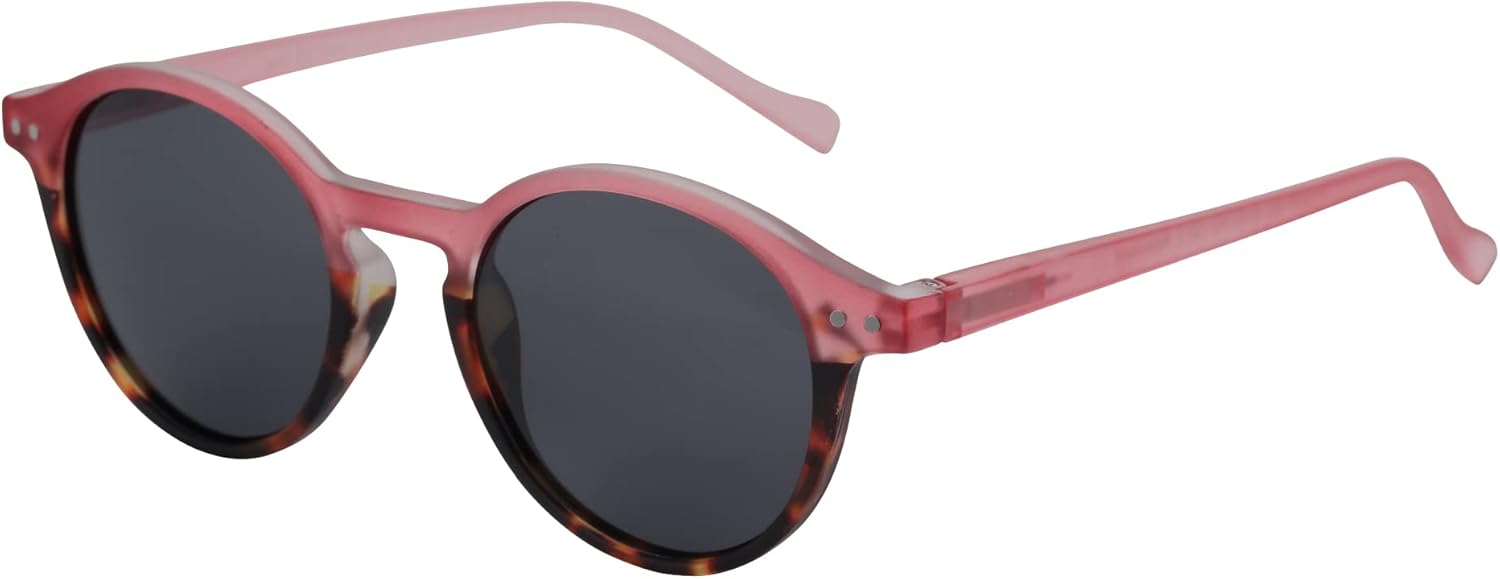 

Круглые поляризованные солнцезащитные очки ZENOTTIC, стильные солнцезащитные очки для мужчин и женщин в стиле ретро и классика, широкий выбор моделей, Crystal Red Demi/Grey