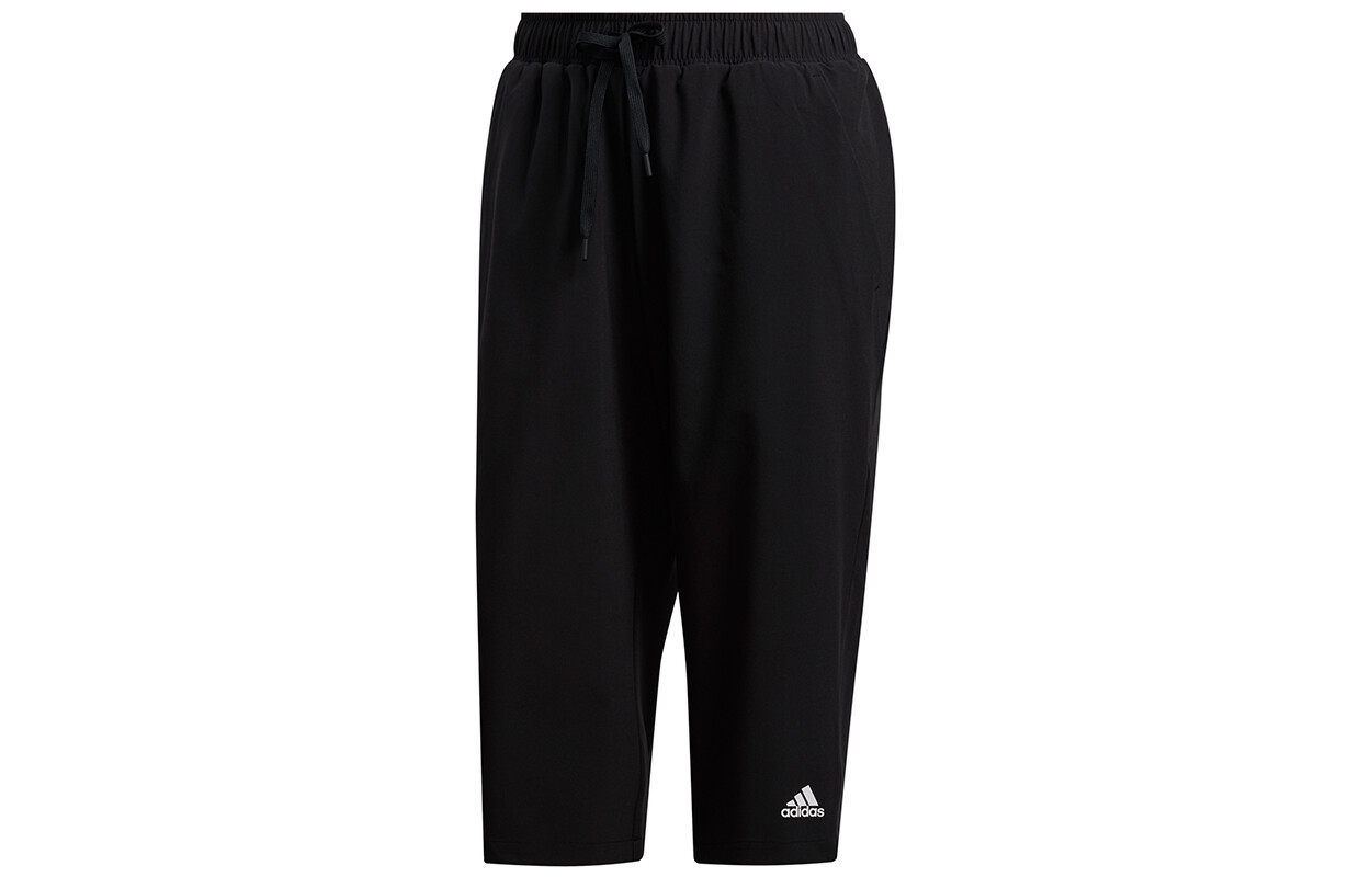 

Трикотажные спортивные штаны женские черные Adidas