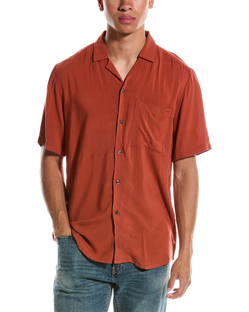 

Рубашка Hugo Boss Ellino Woven, оранжевый