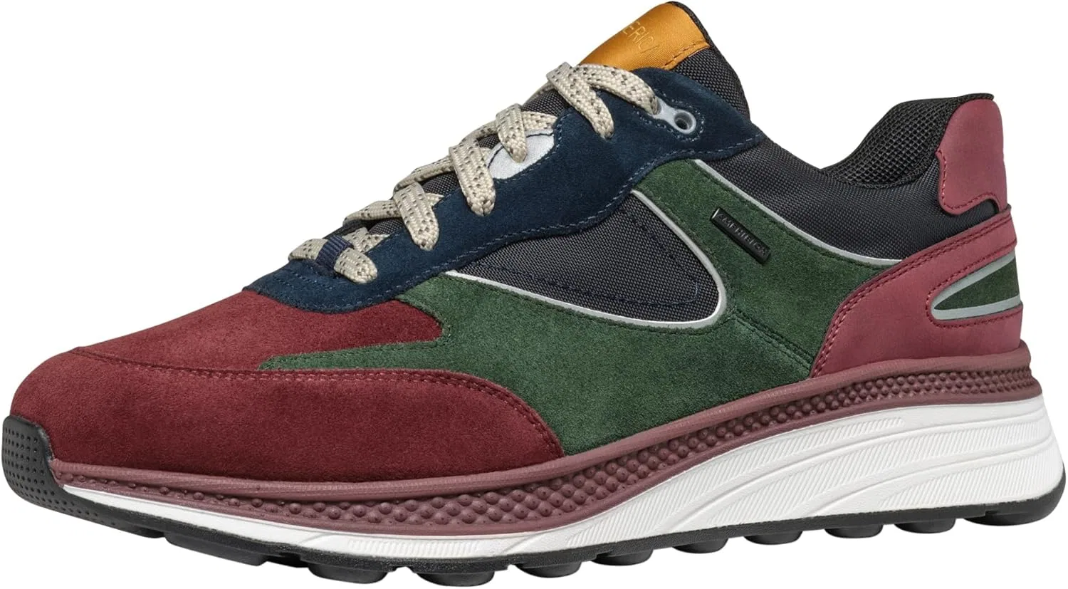 Кроссовки Geox Herren U Spherica Actif X1, Wine Dk Green — фото 3