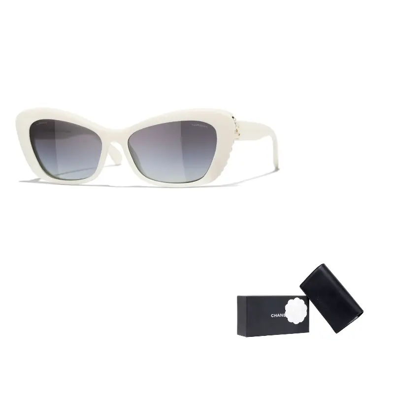 

CHANEL Солнцезащитные очки Butterfly унисекс, White