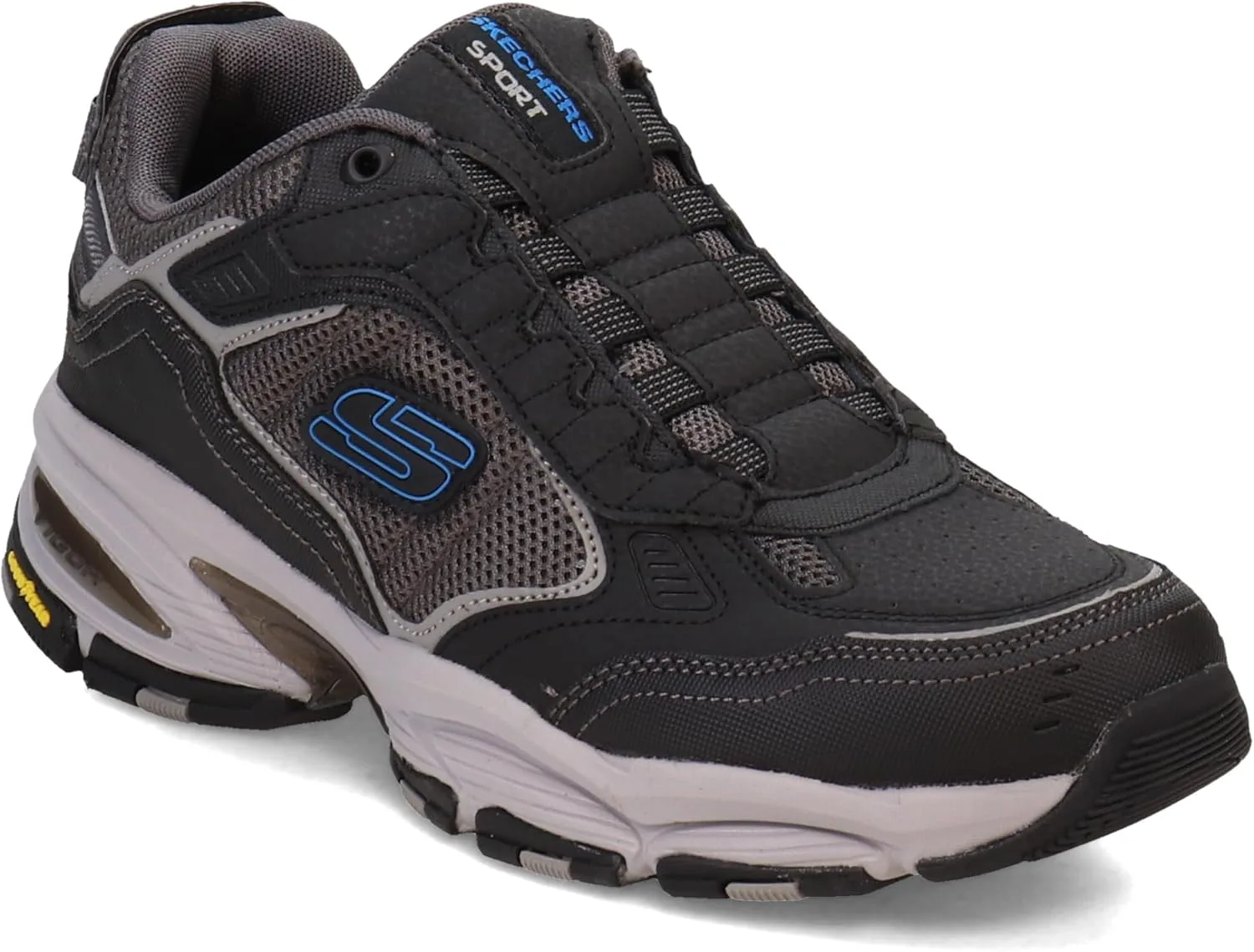 Мужские кроссовки Skechers 237445-tpbk, черный/темно-серый — фото 2