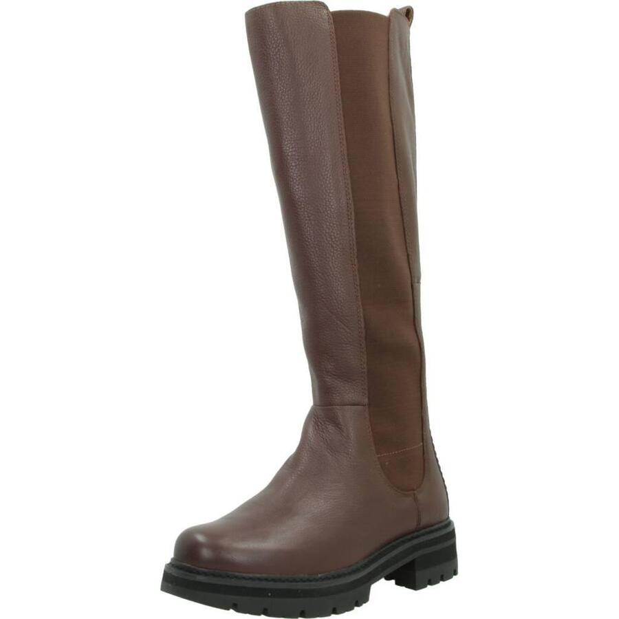 Ботинки Clarks модель Orianna Long цвет коричневый