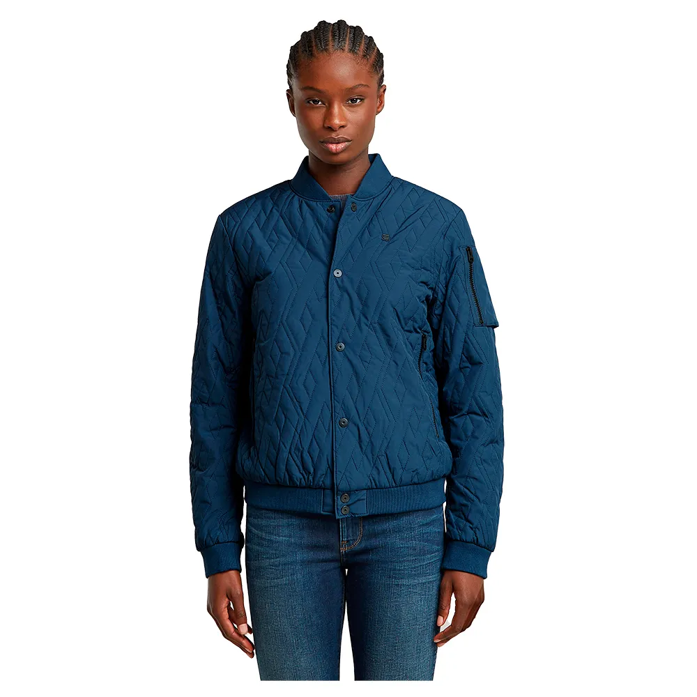 

Куртка G-Star Quilted bomber, синий