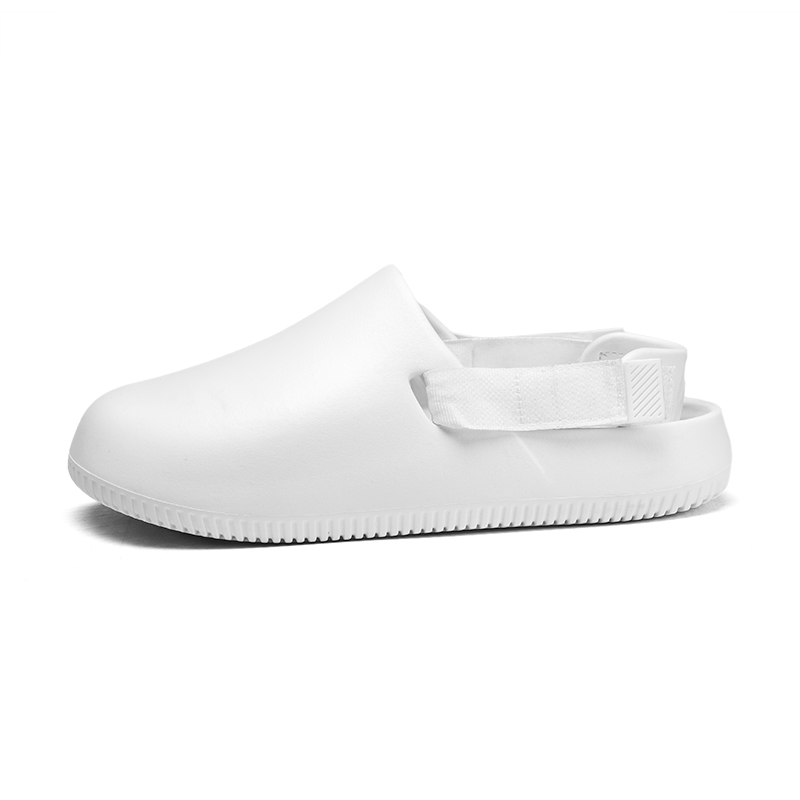 

NANJIREN Унисекс тапочки EVA с закрытым носком белые, цвет White
