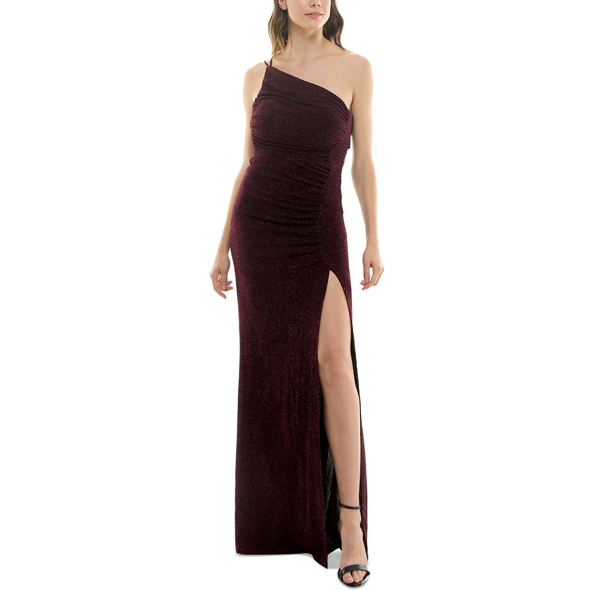 

Вечернее платье Juniors Womens с рюшами и текстурой Speechless