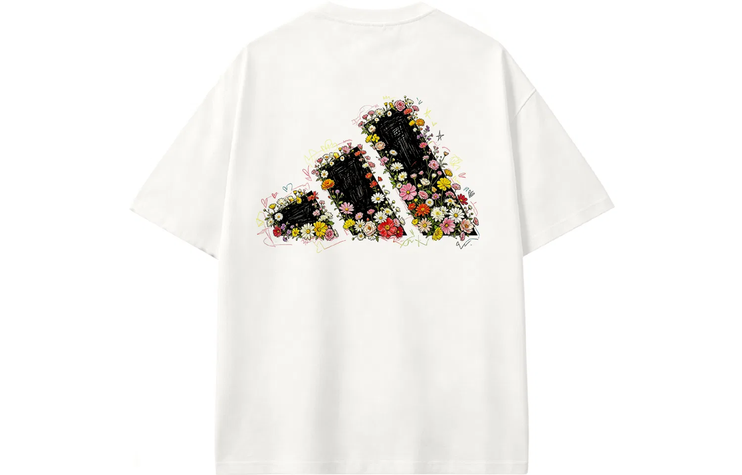 Футболка хлопковая Adidas MUST HAVES Ecru
