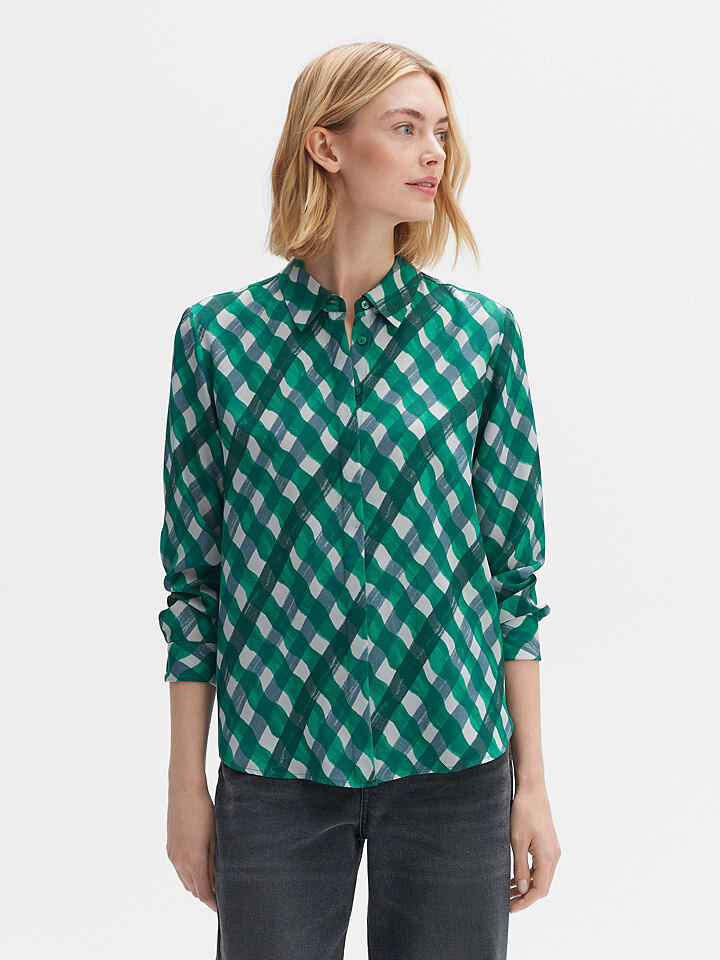 

Блуза OPUS Bluse Falkine, зеленый