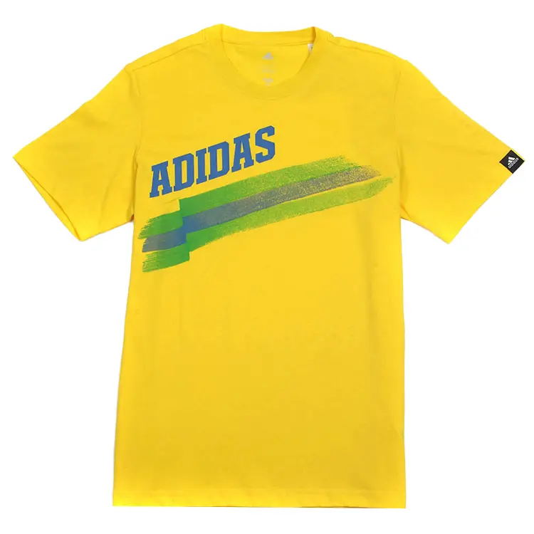 Футболка Adidas Men's Yellow Country — фото 2