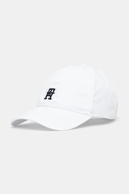 

Хлопковая кепка с козырьком Tommy Hilfiger, белый